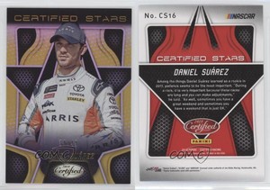 2018 Certified Certified Stars Gold /49 Daniel Suarez #CS16