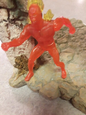 Figura de acción Human Torch Mcdonalds 1996 4 pulgadas Foto 1 de 2