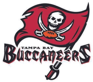 Calcomanía/pegatina de vinilo TAMPA BAY BUCCANEERS ** 5 tamaños **  - Imagen 1 de 1