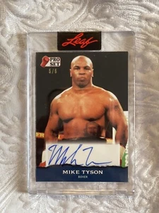 2022 Leaf Pro Set Sports Boxing Mike Tyson 5/6 PSA-MT1 - Picture 1 of 2