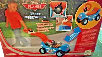 Aviones Disney Happy Hauler Paseo en 2 en 1 Niños Paseo en Coche de Juguete Carro sonidos 1-6 Foto 1 de 4