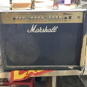 Marshall MG SERIES 250DFX 2-Channel 100-Watt 2x12" Solid State Guitar Amp Works! - Picture 1 of 18