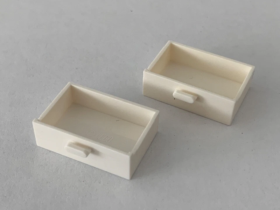 LEGO Piezas 4536 (2 piezas) Contenedor Armario 2x3 Cajón Foto 1 de 1