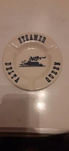 Cenicero Steamer Delta Queen Steamboat Royal China hecho en EE. UU. - Imagen 1 de 2
