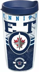 Tervis NHL Winnipeg Jets Core Wrap 16 oz. Tumbler con coperchio NUOVO - Foto 1 di 1