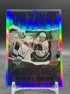 2024-25 Anze Kopitar UD Series 2 On Tour Black SP Parallel #OT-18 - Picture 1 of 3