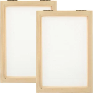 2 PIEZAS Pantallas para Hacer Papel Marco de Papel de Cobre Herramientas para Artesanía Infantil Hacer Tapa - Imagen 1 de 12