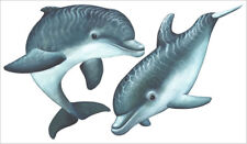 Wandsticker Baby Delfine Delfin Unterwasserwelt Wandtattoo Kinderzimmer Tiere 