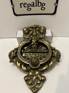 "The Cherub" Bronze Door Knocker VINTAGE (T)... - Picture 1 of 11