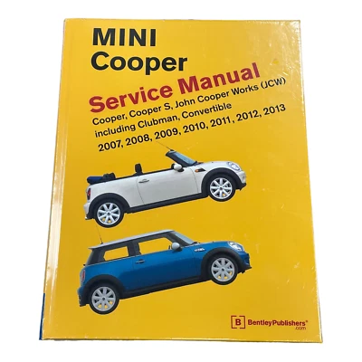 2007-2013 MINI Cooper S R55 R56 R57 Factory Service Repair Workshop Manual Book - Image 1 of 4
