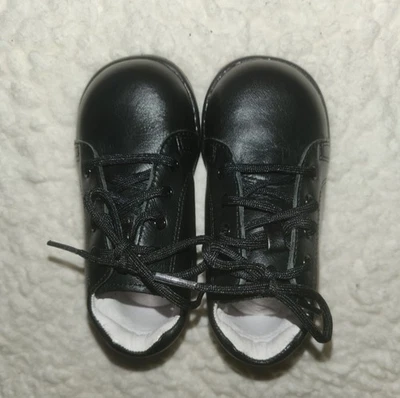 PERFECTION BY JUMPING JACKS Zapatos estructurados para caminar de cuero para bebés talla 4 Foto 1 de 4