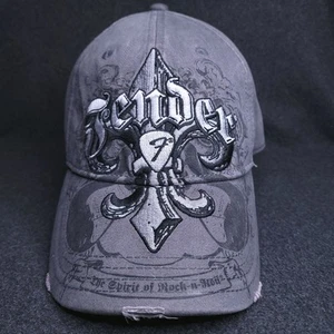 Fender Guitars Original Embroidered Logo Stretch L/XL Tribal Design Rock Roll - Picture 1 of 5