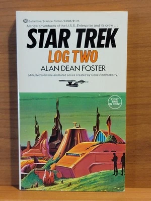 Star Trek Log Two by Alan Dean Foster Ballantine 1975 Like New - Image 1 of 4
