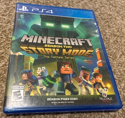 Minecraft -Modo História - Segunda Temporada - Série Telltale - RARO Playstation 4 PS4! - Imagem 1 de 4