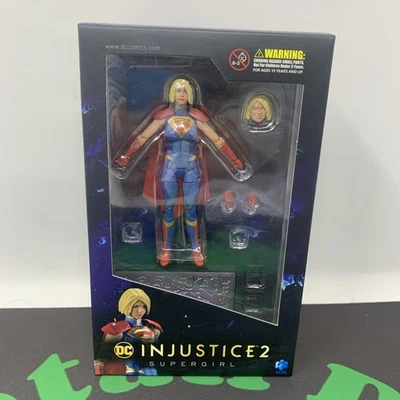Figura de acción Supergirl Injustice 2 DC Comics Kara Zor-El 1/18 4" HIYA 2020 RARA Foto 1 de 4