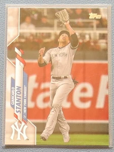 2020 Topps Series 2 #367 Giancarlo Stanton photo image variation SP Yankees - Picture 1 of 2