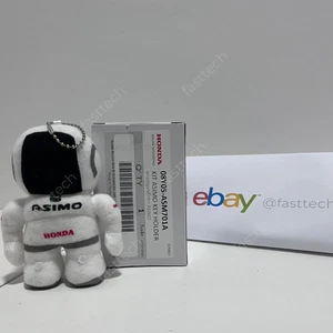 Llavero de felpa genuino Honda Access Asimo tela muñecas colgante parabrisas 4 pulgadas - Imagen 1 de 10