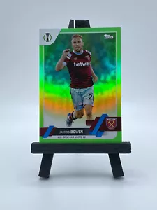 2022-23 Topps competizioni UEFA per club #123 Jarrod Bowen 40/199 lamina verde neon SP - Foto 1 di 2