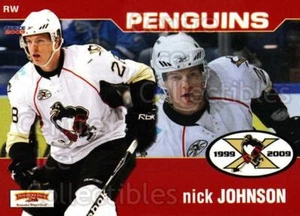 2008-09 Wilkes-Barre Scranton Penguins #20 Nick Johnson - Picture 1 of 1