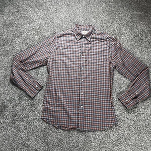 Faherty Mens Button Up Shirt Size M Multicolour Casual Plaid Classic. - Picture 1 of 15