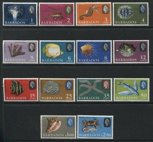Barbados QEII 1965 set to $2.50 mint o.g. hinged - Picture 1 of 1