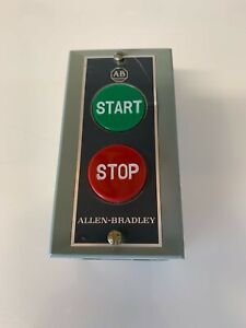 Allen Bradley 800S-2SA Pushbutton Station/ Start-Stop Switch Series M, STD-Duty