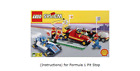 Lego Anleitung Formel 1 Boxenstopp Artikel Nr. 2554-1 (Anleitung Eingabe)