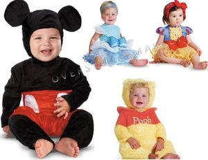 NEW DISNEY BABY INFANT PRESTIGE COSTUME! DISNEY LICENSED! VARIETY! SOFT & CUTE! - Picture 1 of 10
