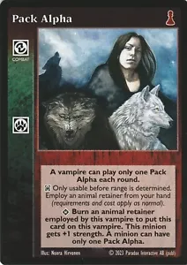 Paquete Alpha x1 Nuevo Blood VTES Jyhad Arte Nuevo - Imagen 1 de 1