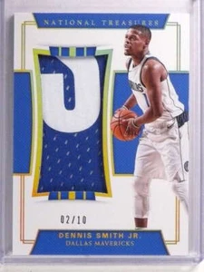 2017-18 National Treasures Dennis Smith Jr. Rookie patch #D02/10 #RJM-11 - Picture 1 of 1