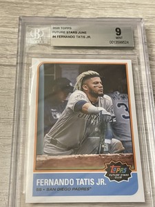 2020 Topps Future Stars Club June Fernando Tatis Jr #4 SGC 9