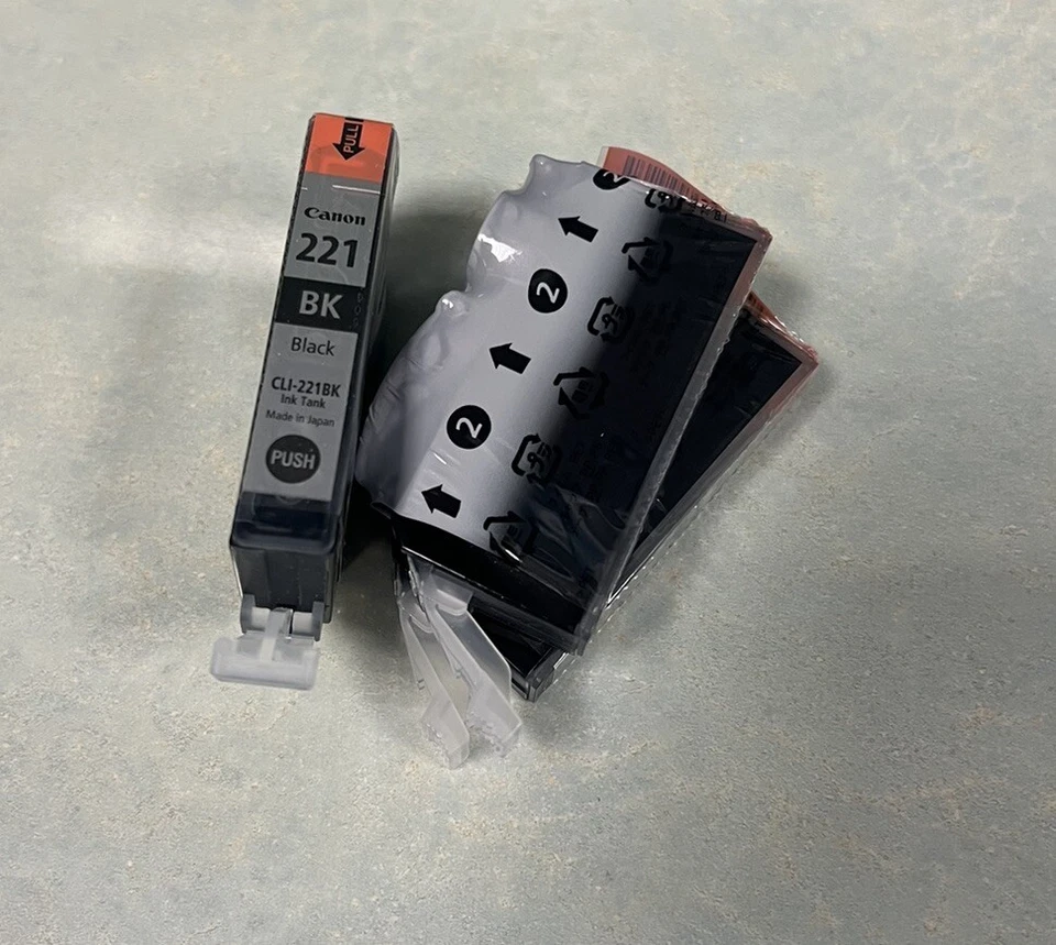 Canon CLI-221BK Black Toner Cartridge