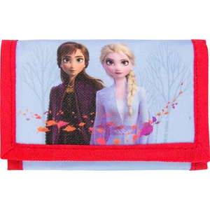 Frozen Tri-Fold Wallet with Shimmer Glitter Front with Anna and Elsa - Picture 1 of 2