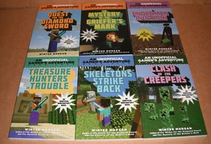 Set of Six Thrilling Stories for Minecrafters by Winter Morgan Paperback - Picture 1 of 2