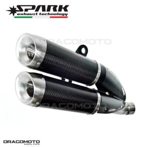 DUCATI MONSTER 1100 EVO 2011-2013 Exhaust SPARK EVO 5 Carbon Kat GDU0828COM - Picture 1 of 4