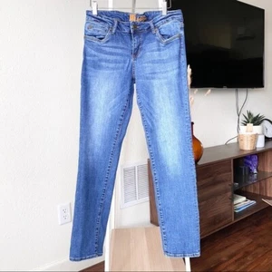 KUT from the Kloth Women's Straight Leg Midrise Jeans Medium Wash Sz 8 - Picture 1 of 11