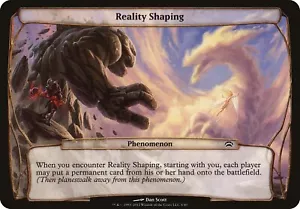 Reality Shaping Planechase 2012 PLD Common MAGIC THE GATHERING CARD ABUGames - Picture 1 of 1