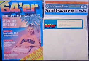 COMMODORE 64/128 -- 64´er AUSGABE 6/91 BEGLEITDISKETTE (MARKT & TECHNIK - DISK) - Bild 1 von 2