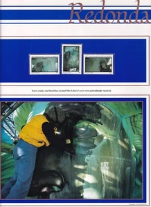 Redonda Statue of Liberty 100th Anniversary Collector Panels +3 Stamps - Picture 1 of 2