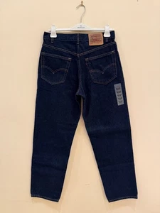 Vintage Levi’s 550 Relaxed Fit Jeans 32x30 Dark Wash Made in USA Deadstock NEU - Bild 1 von 10