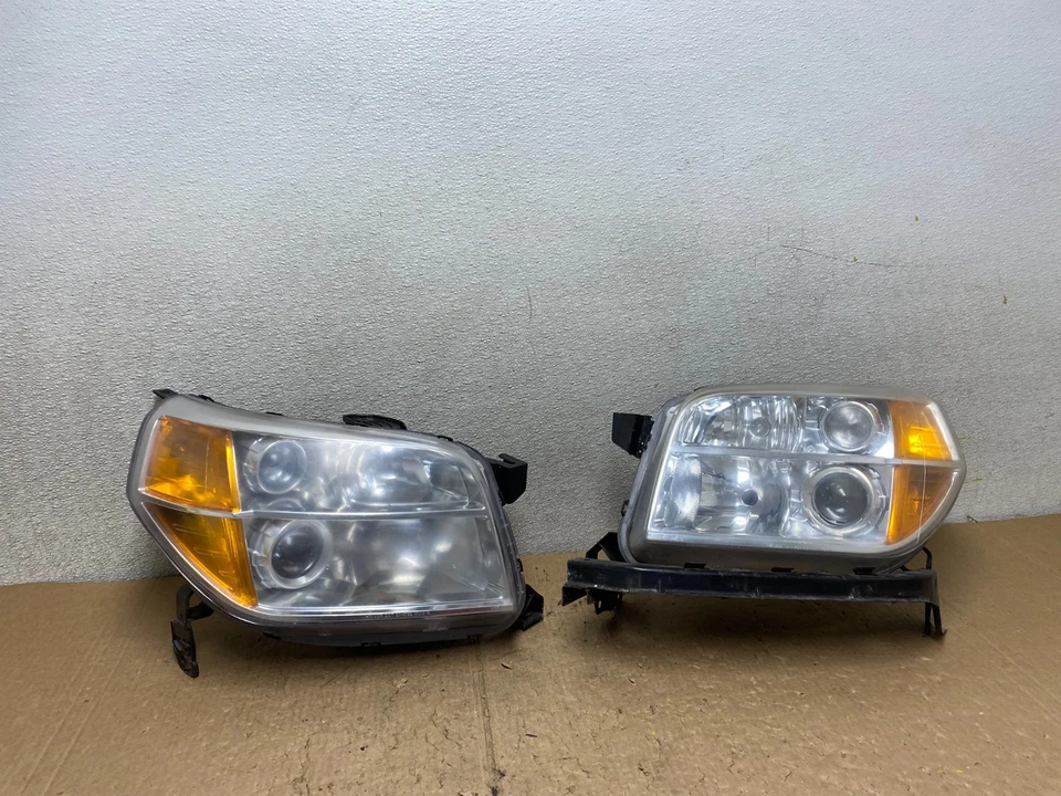 Faróis halógenos 2006 2007 2008 Honda Pilot esquerda+direita V3705 DW - Imagem 1 de 4