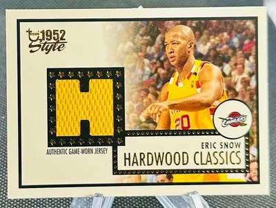 2005-06 Topps 风格 1952 年硬木经典遗物 Eric Snow Cavs 球衣 #HCR-ES — 第 1/2 张图片