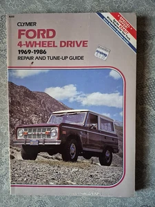 Ford Four-Wheel Drive Tune-up : 1969-1986 by Mike Bishop (Trade Paperback) 1987 - Imagen 1 de 9
