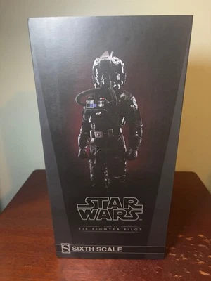 星球大战 Sideshow 帝国领带战斗机飞行员 限量独家第六比例 — 第 1/4 张图片