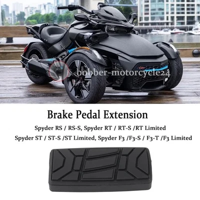 2010-2016 Full-Size Brake Pedal Pad New For Can-Am Spyder RS RS-S Spyder RT RT-S — 第 1/4 张图片