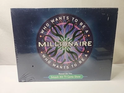 Sealed NIB Who Wants To Be A Millionaire Pressman Retired 2000 Board Game  - Image 1 of 4