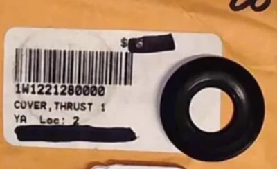 Cubierta de empuje de suspensión trasera Yamaha YZ100 YZ125 1977-1981 NOS OEM 1W1-22128-00 Foto 1 de 4