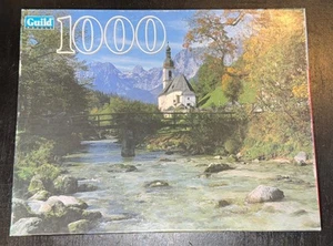 Vintage Jigsaw Puzzle Bavaria Germany by Guild New Factory Sealed 1000 Piece  - Picture 1 of 2