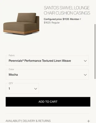 Оборудование для восстановления SANTOS Lounge Chair Perennials Performance 3 шт. 1625 долл. США - Изображение 1 из 4