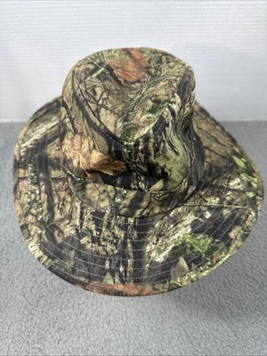 Mossy Oak Signatures Men's Camouflage Bonnie Hats Size Small / Medium Hiking Cap - Image 1 of 4